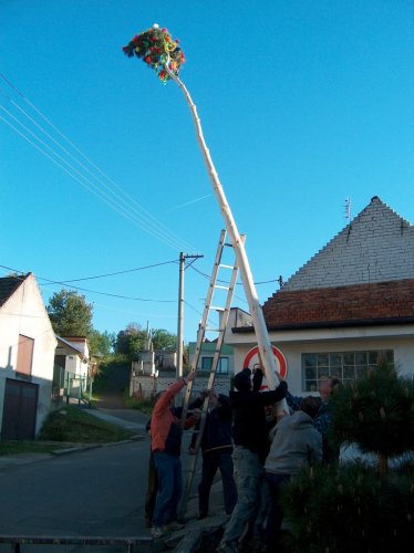 Stavění máje - 30.4.2007